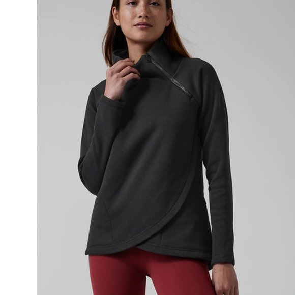 Athleta Cozy Karma Asym Pullover - Picture 1 of 11